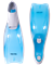 Ласты с закрытой пяткой Colton CF-02 серый/голубой 35-37 - фото 153553