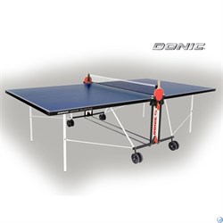 Всепогодный теннисный стол Donic Outdoor Roller FUN синий 230234-B - фото 156406