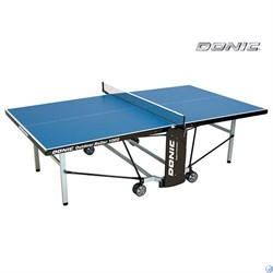 Всепогодный теннисный стол Donic Outdoor Roller 1000 синий 230291-B - фото 156430