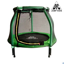 Батут DFC JUMP KIDS 48" cв.зелен, сетка (120cм),  48INCH-JD-LG - фото 157634