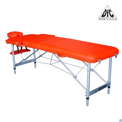 Массажный стол DFC NIRVANA, Elegant, 186х60х4 см, алюм. ножки, цвет оранжевый (Orange),  TS2010_Or - фото 158477