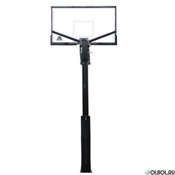 Баскетбольная стационарная стойка DFC ING72G 180x105CM стекло - фото 159188