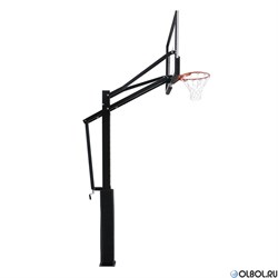 Баскетбольная стационарная стойка DFC ING72G 180x105CM стекло - фото 159189