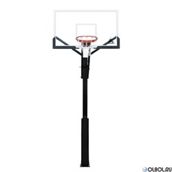 Баскетбольная стационарная стойка DFC ING72G 180x105CM стекло - фото 159190