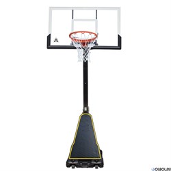 Баскетбольная мобильная стойка DFC STAND50P 127x80cm поликарбонат винт. рег-ка - фото 159237