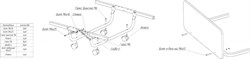 Раскладушка Отель Премиум / кровать тумба с матрасом  ВЕНГЕ (200x90x43см) - фото 160618