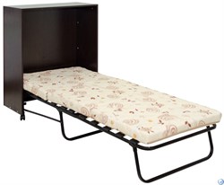 Раскладушка кровать-тумба Карина (190x80x35) венге - фото 160737