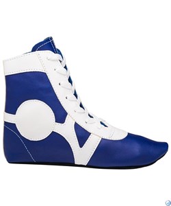 Обувь для самбо Rusco кожа, синий - фото 161407