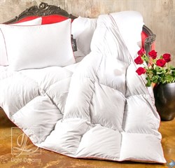 Одеяло Lucky Dreams Desire, легкое - Серый пух сибирского гуся категории "Экстра" - 100% пух - фото 161451