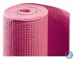 Коврик для йоги и фитнеса YL-Sports 173*61*0,4см BB8301 с принтом, розовый - фото 162438