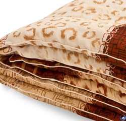Одеяло Легкие сны Золотое руно теплое - 30% овечья шерсть, 70% ПЭ волокно - фото 163006