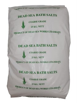 Соль для ванны и SPA процедур Мёртвого моря (Израиль)  25кг - фото 163503