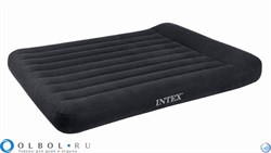 Надувной матрас Intex 64142 полуторный (без насоса)  (137х191х23) - фото 163812