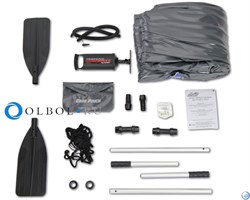Надувная лодка Intex 68324 4-х местная Excursion 4 Set + насос, весла - фото 163931