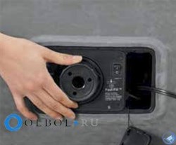 Надувная кровать Intex 67768 со встр. насосом 220В (137х191х33) - фото 164409