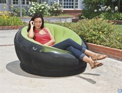 Надувное кресло Intex 68582 (Салатовое) - фото 164952