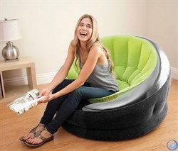 Надувное кресло Intex 68582 (Салатовое) - фото 164955