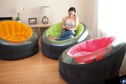 Надувное кресло Intex 68582 (Оранжевое) - фото 164959