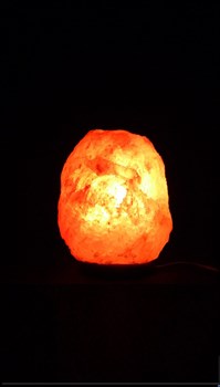Соляной светильник Stya Gold 1-2 кг с диммером - фото 166460
