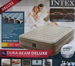 Кровать надувная Intex 64428 + насос встр. (152х203х46) - фото 166821 Кровать надувная Intex 64428 + насос встр. (152х203х46) - фото 166821
