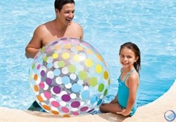Надувной пляжный мяч Intex Джамбо 59065 (107см) от 3 лет - фото 166955