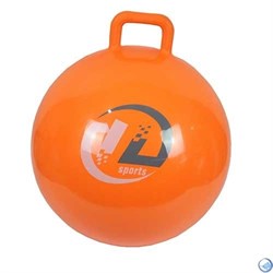Мяч-попрыгун GB45 с ручкой (45см, оранжевый) - фото 167764