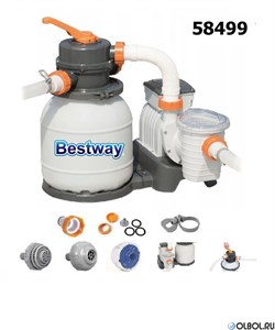 Bestway 58499 Песочный фильтр насос для бассейна (7571 л/ч) - фото 168101