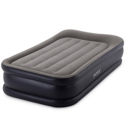 Надувная кровать Intex 64132 односпальная с насосом  (99х191х42) - фото 168261 Надувная кровать Intex 64132 односпальная с насосом  (99х191х42) - фото 168261