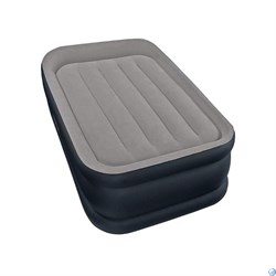 Надувная кровать Intex 64132 односпальная с насосом  (99х191х42) - фото 168262 Надувная кровать Intex 64132 односпальная с насосом  (99х191х42) - фото 168262