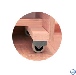 Детская деревянная раскладушка Основа сна  (140x70см) - фото 168523