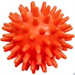 Мяч массажный (оранжевый) твердый ПВХ 6см. C28756 - фото 170499