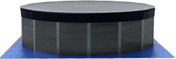 Каркасный бассейн Sequoia Spirit / Graphite Gray Panel Intex 26384 + песочн.фил, лестница, тент, подстилка (478х124) - фото 170992