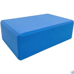 Блок для йоги полумягкий (синий) 223х150х76мм., из вспененного ЭВА (A25568)  BE100-1 - фото 171230