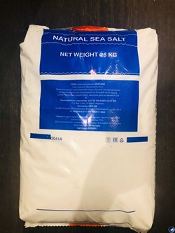 Соль морская для бассейна / ванны Salt of Earth  (Израиль) 25 кг 99.8% (в гранулах) - фото 171497