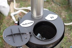 Проточный водонагреватель для бассейна Termopool / Термопул Volcano Pro 30 (32-35) кВт. (25 м, 16 витков) - фото 171701