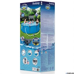 Каркасный бассейн  Steel Pro MAX Bestway 56408 +фильтр-насос (305х76 ) - фото 174501
