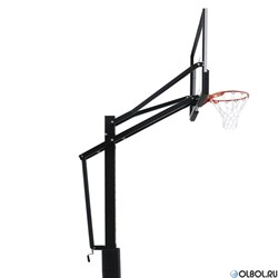 Баскетбольная стационарная стойка DFC ING72G 180x105CM стекло - фото 176371