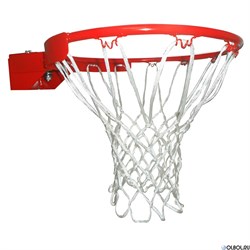 Кольцо баскетбольное DFC R3 45см (18"), оранж/красное + сетка+ амортизационные пружины - фото 176558