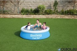 Надувной бассейн Bestway Fast Set 57392 (183х51) - фото 177248