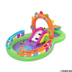 Игровой центр-бассейн с игрушками и шариками Sing BestWay 53117 (295х190х137) - фото 177499