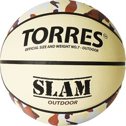 Мяч баскетбольный TORRES SLAM, р.5 B02065 - фото 179078
