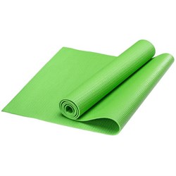Коврик для йоги, PVC, 173x61x1,0 см (зеленый) HKEM112-10-GREEN - фото 179210