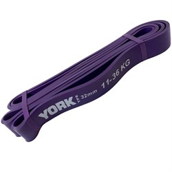 Эспандер-Резиновая петля "York" TPR Crossfit 2080х4.5х32мм (фиолетовый) (RBT-104/B34951) (11 - 36 кг) - фото 179299