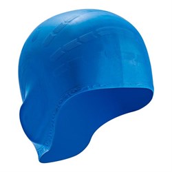 Шапочка для плавания силиконовая (Синий) B31514-1 - фото 179468