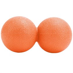 MFR-2 Мяч для МФР двойной 2х65мм (оранжевый) (D34411) - фото 179780