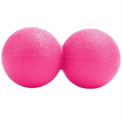 MFR-2 Мяч для МФР двойной 2х65мм (розовый) (D34411) - фото 179781