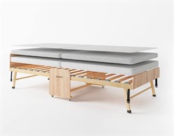 Раскладушка деревянная Основа сна Big ВЕНГЕ  (200x90х43см) - фото 180321 Раскладушка деревянная Основа сна Big ВЕНГЕ  (200x90х43см) - фото 180321