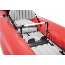 Надувная лодка / байдарка Excursion Pro K2 Intex 68309 + насос и весла (384х94см) - фото 181229
