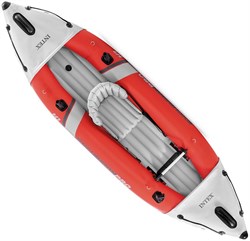 Надувная лодка / байдарка Excursion Pro K2 Intex 68309 + насос и весла (384х94см) - фото 181234