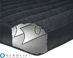 Надувной матрас Intex 64144 двуспальный (без насоса) (183x203x25) - фото 181264